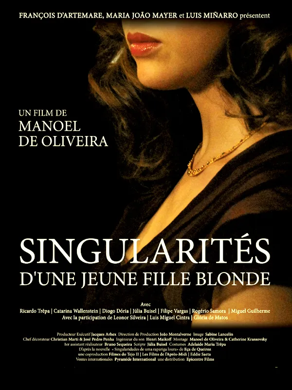 Singularités d'une jeune fille blonde