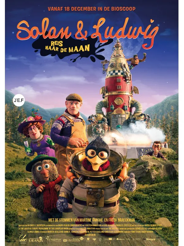 Cover van Månelyst i Flåklypa