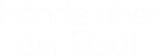 Hände über der Stadt