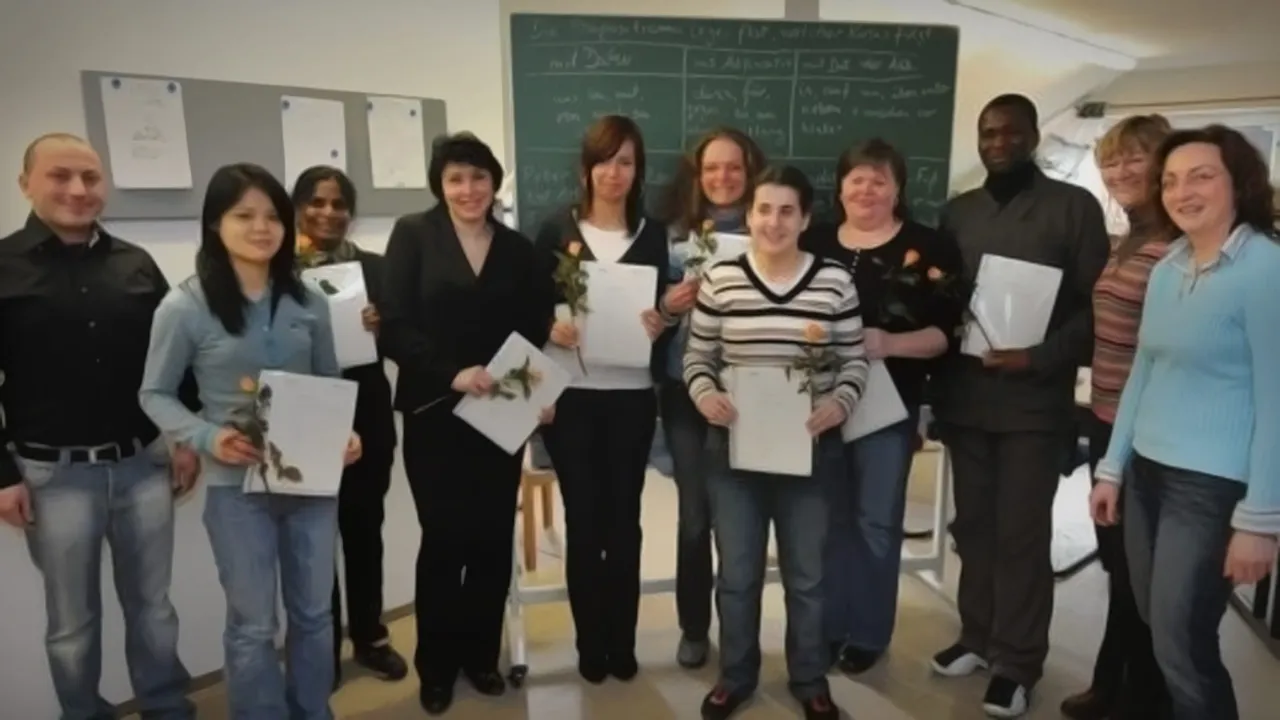 Zertifikat Deutsch background image