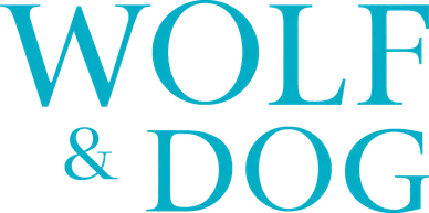 Wolf and Dog title art image