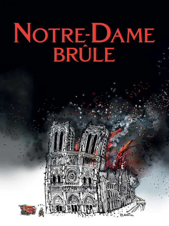 Notre-Dame brûle