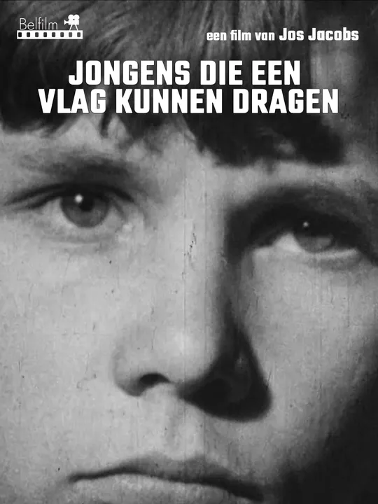 Jongens die een vlag kunnen dragen