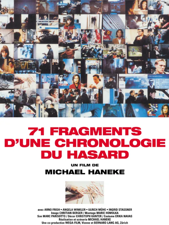 71 Fragments d'une chronologie du hasard