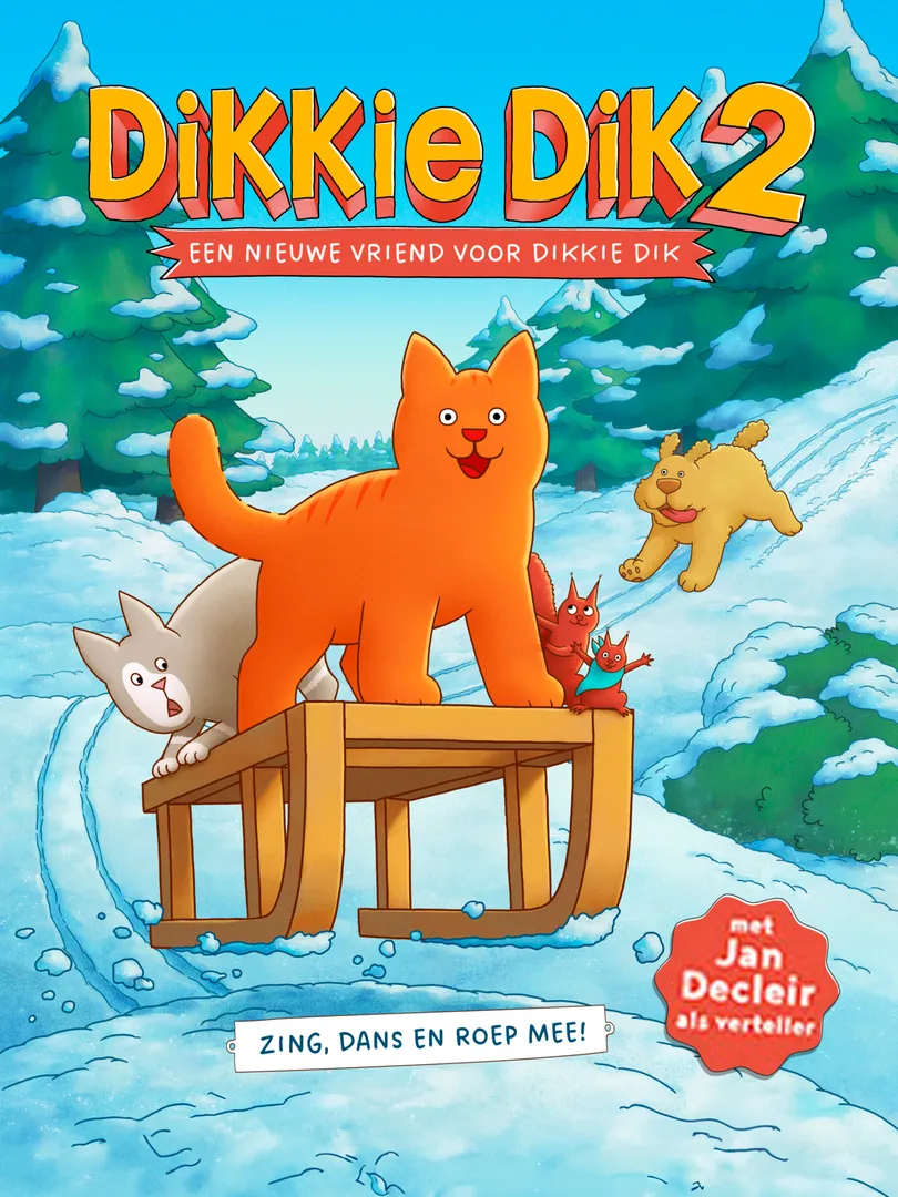 Cover van Een nieuwe vriend voor Dikkie Dik - Ensors 2026