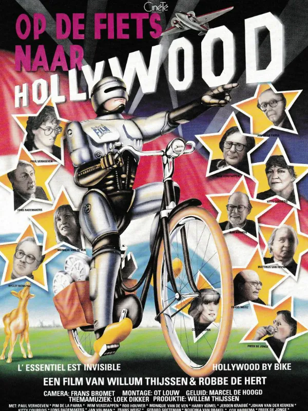 Op de fiets naar Hollywood